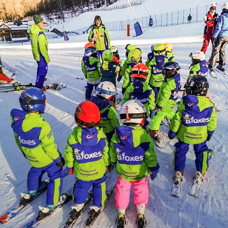 Lezioni e corsi di sci per bambini a Bardonecchia